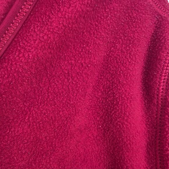 White Stag Red Fleece Christmas Santa Claus Reindeer Embroidered Sweater Sz 2XL - Picture 2 of 5